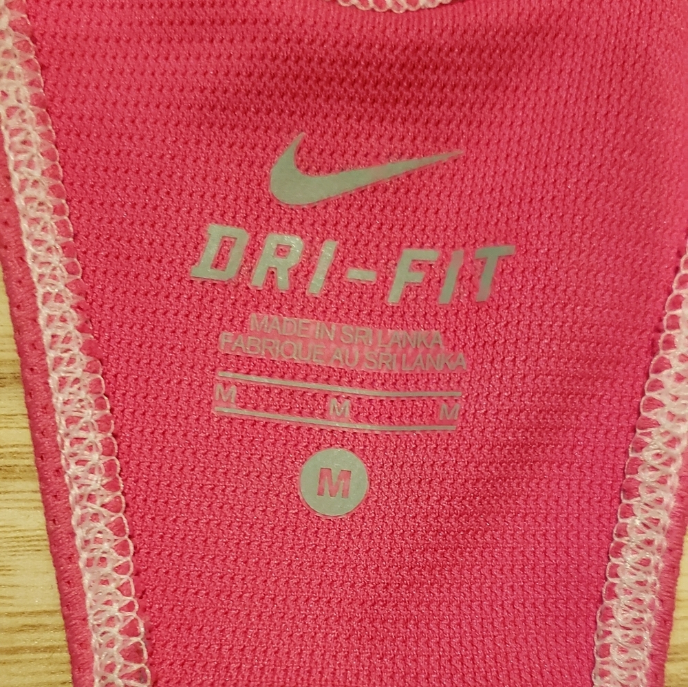 Pink Nike Dri-Fit Racerback Tank - Picture 5 of 7